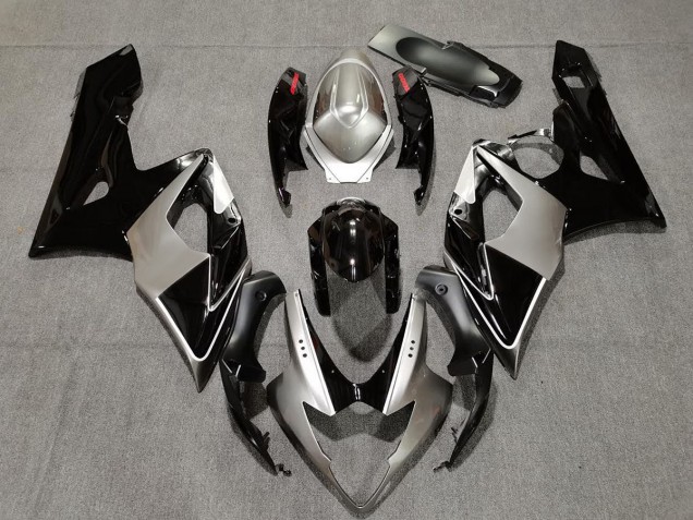 05-06 Silber & Schwarz GSXR 1000 Verkleidung