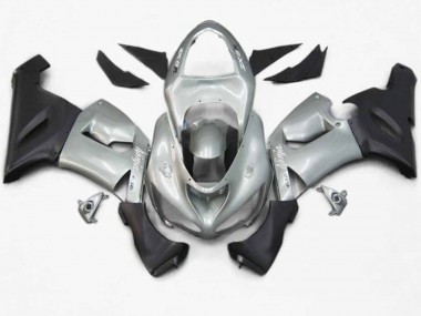 05-06 Silberrot Flamme ZX6R Verkleidung