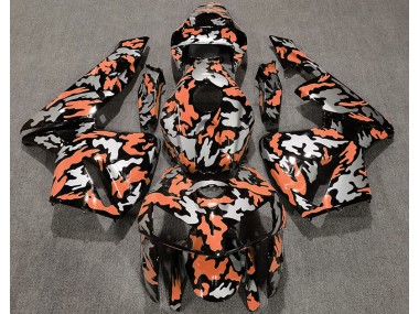 05-06 Tarnung & Hellorange CBR600RR Verkleidung