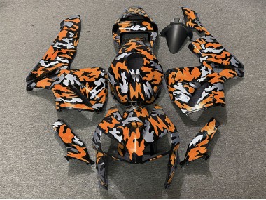 05-06 Tarnung & Orange CBR600RR Verkleidung