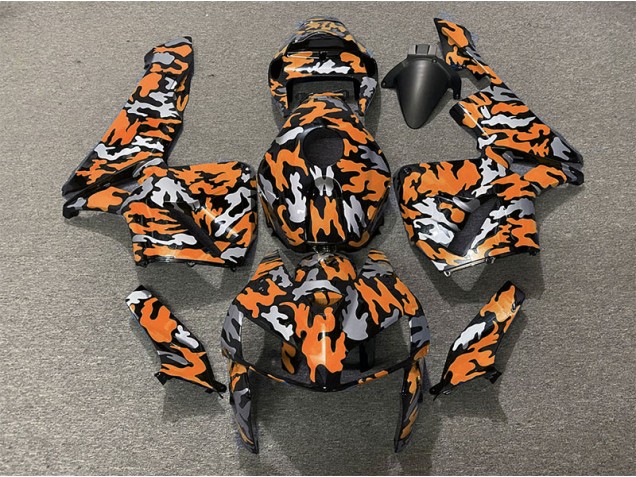 05-06 Tarnung & Orange CBR600RR Verkleidung