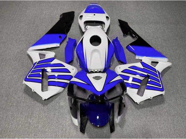 05-06 Tiefes Blau & Weiße Flügel CBR600RR Verkleidung