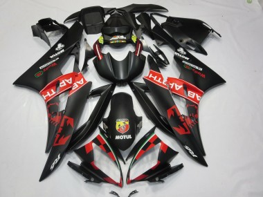 06-07 Abarth Matt Schwarz R6 Verkleidung