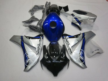 06-07 Blau & Silber Tbr CBR1000RR Verkleidung