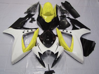 06-07 Gelber Stern GSXR 600-750 Verkleidung