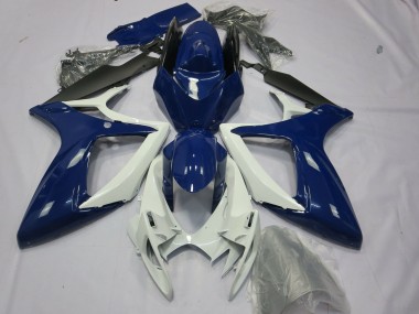 06-07 Glänzend Blau Dunkel GSXR 600-750 Verkleidung