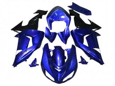 06-07 Glänzend Blau ZX10R Verkleidung