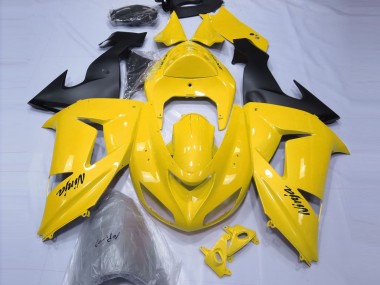 06-07 Glänzend Gelb ZX10R Verkleidung
