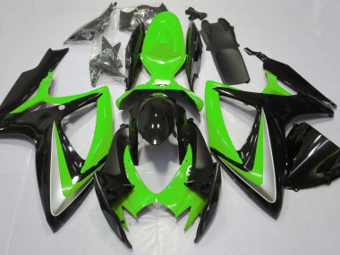 06-07 Glänzend Grün Ohne Abzeichen GSXR 600-750 Verkleidung