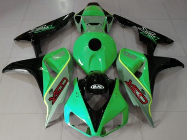06-07 Glänzend Grün & Schwarz Cbr-Stil CBR1000RR Verkleidung