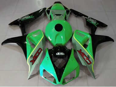 06-07 Glänzend Grün & Schwarz Cbr-Stil CBR1000RR Verkleidung
