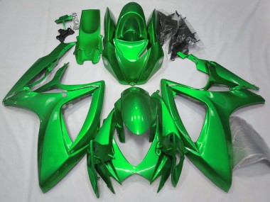 06-07 Glänzend Grün Uni GSXR 600-750 Verkleidung