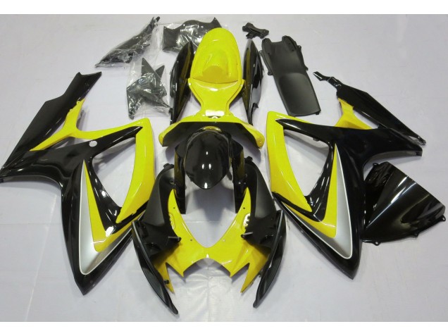 06-07 Glänzendes Gelb Ohne Abzeichen GSXR 600-750 Verkleidung