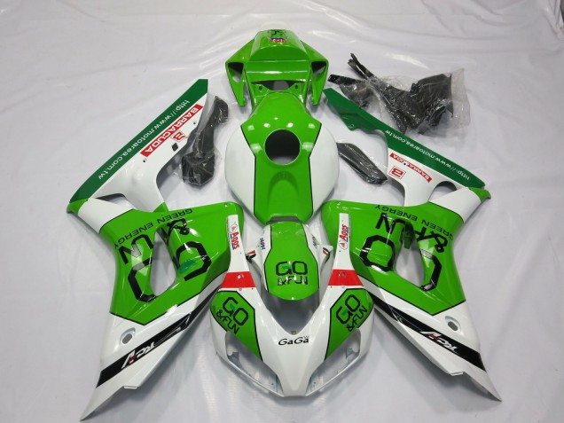 06-07 Grün & Weiß CBR1000RR Verkleidung
