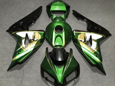 06-07 Grün-Gold CBR1000RR Verkleidung