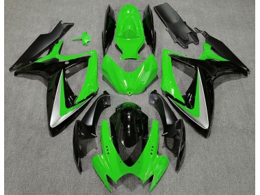 06-07 Grün OEM-Stil GSXR 600-750 Verkleidung