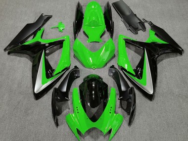 06-07 Grün OEM-Stil GSXR 600-750 Verkleidung