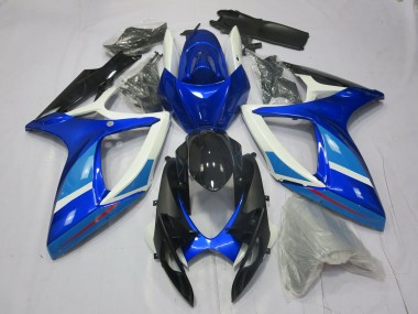 06-07 Hell- & Tiefes Blau GSXR 600-750 Verkleidung