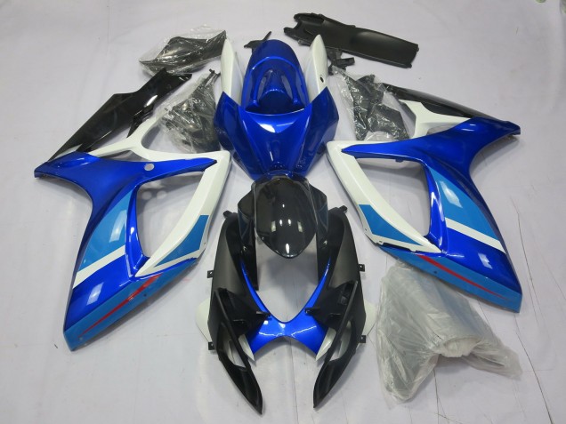 06-07 Hell- & Tiefes Blau GSXR 600-750 Verkleidung