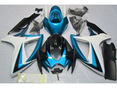 06-07 Hellblau & Weiß GSXR 600-750 Verkleidung