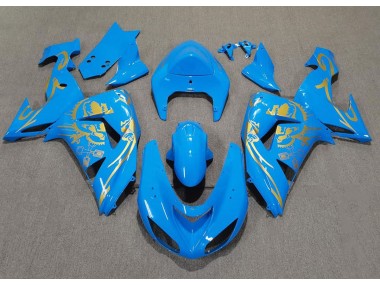 06-07 Hellblau & Gold ZX10R Verkleidung