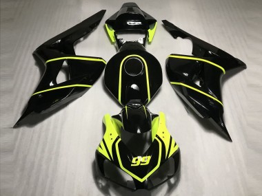 06-07 High Viz & Schwarz Cbr CBR1000RR Verkleidung