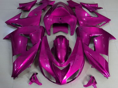 06-07 Hot Pink Schlicht ZX10R Verkleidung
