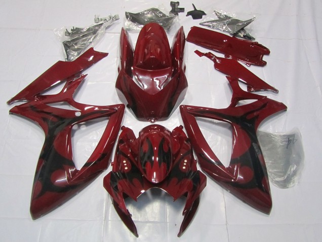 06-07 Kastanienbraun Rot GSXR 600-750 Verkleidung
