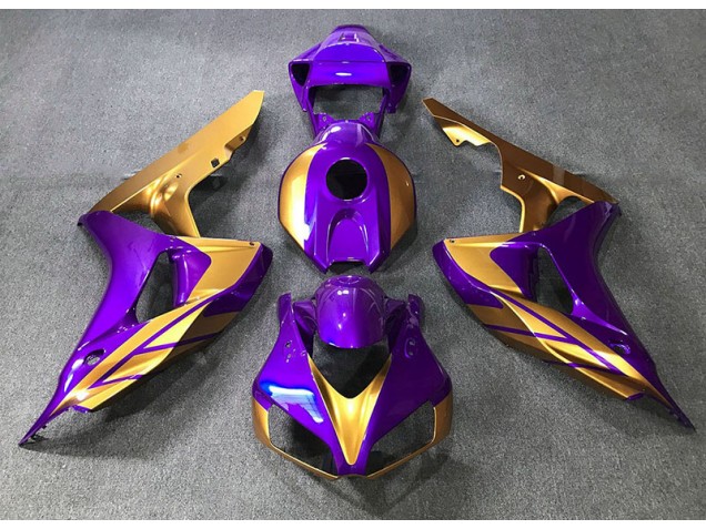 06-07 Lila-Gold CBR1000RR Verkleidung