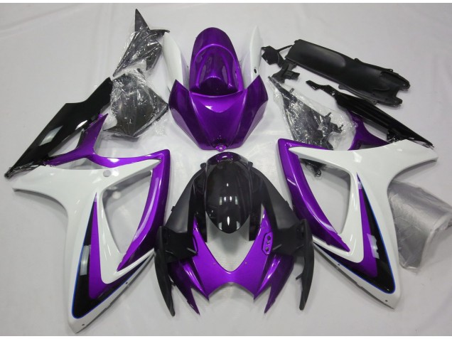 06-07 Lila & Weiß Ohne Abzeichen GSXR 600-750 Verkleidung