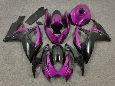 06-07 Lila & Schwarz GSXR 600-750 Verkleidung