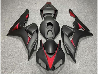 06-07 Matt Schwarz & Hellblau CBR1000RR Verkleidung