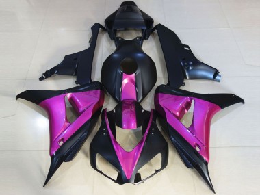 06-07 Matt Schwarz & Pink CBR1000RR Verkleidung