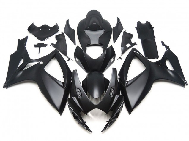 06-07 Matt Schwarzer Custom-Stil OEM GSXR 600-750 Verkleidung