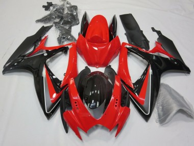 06-07 OEM Stil Rot GSXR 600-750 Verkleidung