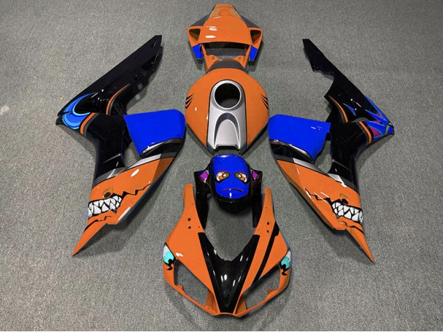 06-07 Orange Hai CBR1000RR Verkleidung
