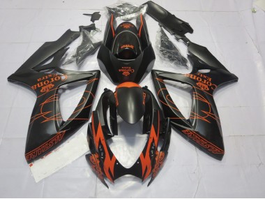 06-07 Orange Matt GSXR 600-750 Verkleidung