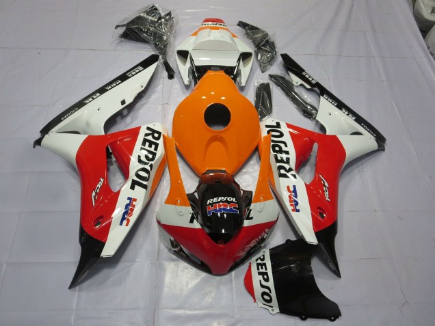 06-07 Orange Repsol CBR1000RR Verkleidung