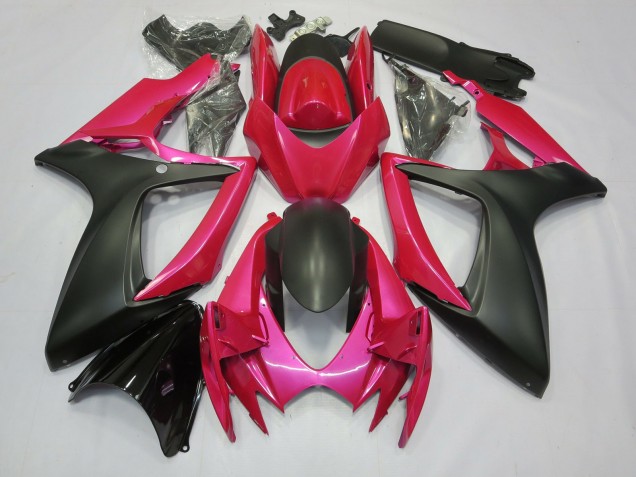 06-07 Pink & Matt GSXR 600-750 Verkleidung