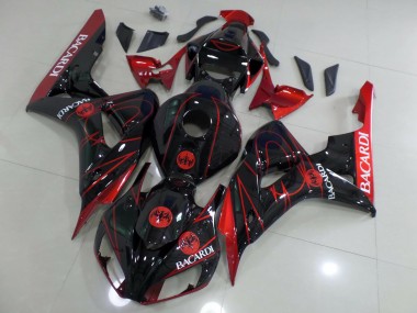 06-07 Rot Bacardi CBR1000RR Verkleidung