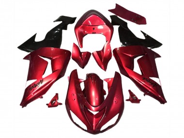 06-07 Rot Glänzend ZX10R Verkleidung