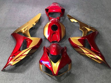 06-07 Rot & Gold CBR1000RR Verkleidung