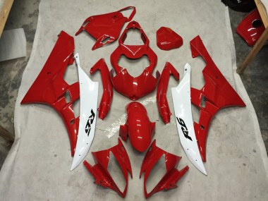 06-07 Rot & Weiß R6 Verkleidung