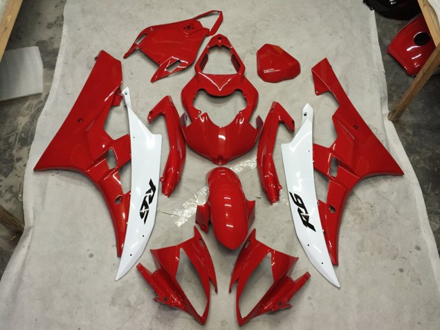 06-07 Rot & Weiß R6 Verkleidung