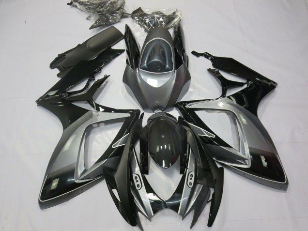 06-07 Schwarz Kit GSXR 600-750 Verkleidung