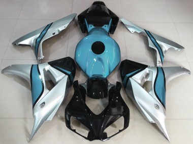 06-07 Silber & Hellblau Kundenspezifisch CBR1000RR Verkleidung
