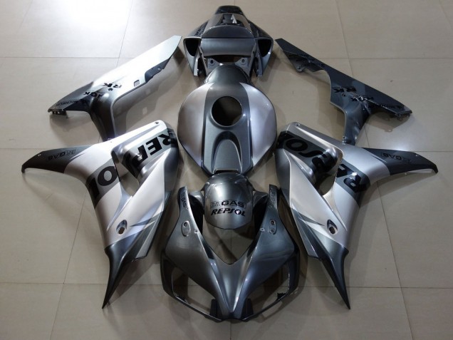 06-07 Silber Repsol Stil Design CBR1000RR Verkleidung