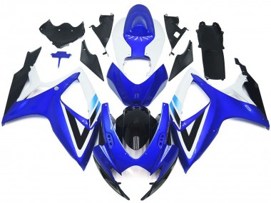 06-07 Tiefes Blau & Hellblau OEM Stil GSXR 600-750 Verkleidung