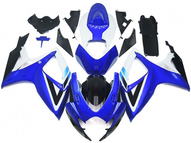 06-07 Tiefes Blau & Hellblau OEM Stil GSXR 600-750 Verkleidung