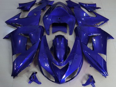 06-07 Tiefes Blau Schlicht ZX10R Verkleidung